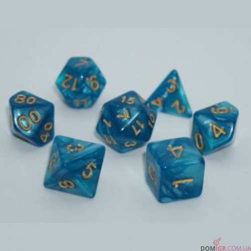 Набор кубиков - Pearl 7 Dice Set (в ассортименте)